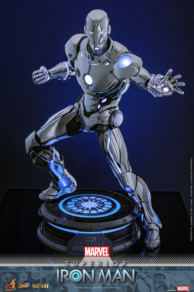 Marvel figurine Comic Masterpiece Diecast 1/6 Superior Iron Man 32 cm