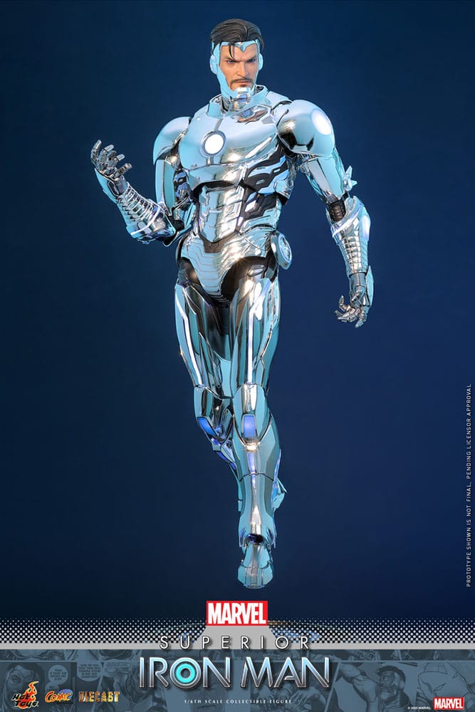 Marvel figurine Comic Masterpiece Diecast 1/6 Superior Iron Man 32 cm