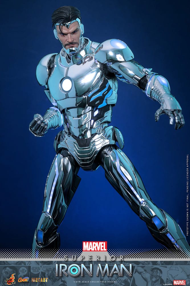 Marvel figurine Comic Masterpiece Diecast 1/6 Superior Iron Man 32 cm