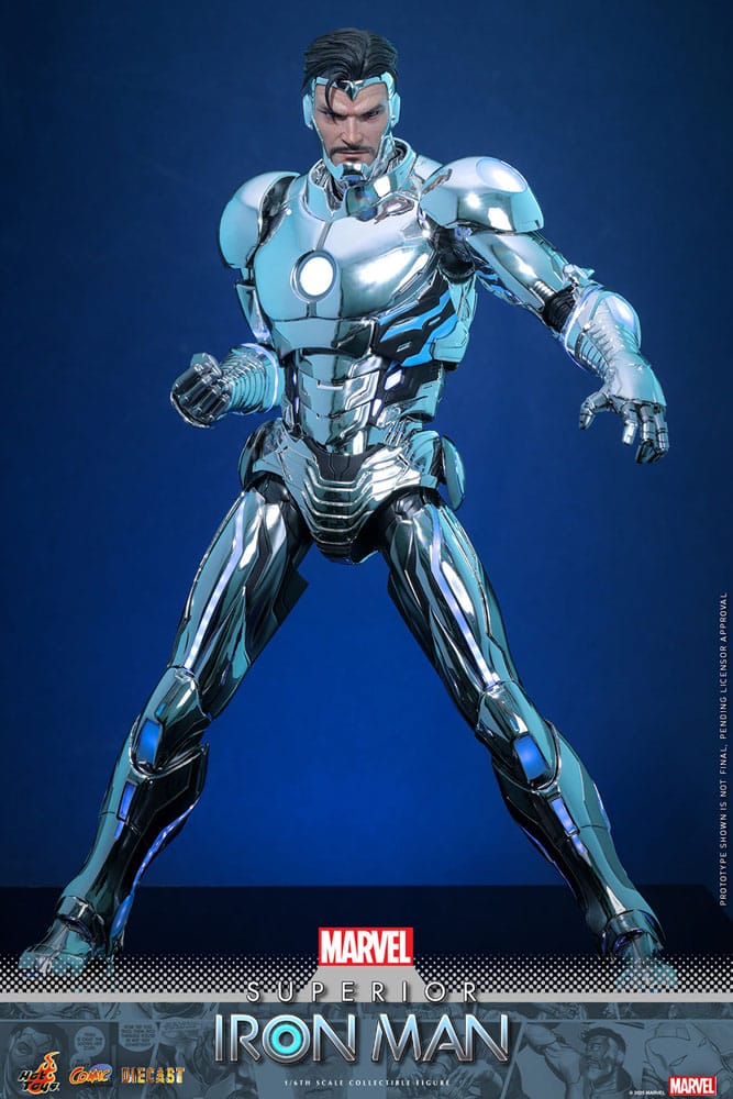 Marvel figurine Comic Masterpiece Diecast 1/6 Superior Iron Man 32 cm