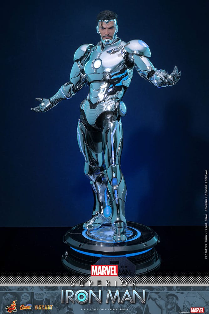 Marvel figurine Comic Masterpiece Diecast 1/6 Superior Iron Man 32 cm