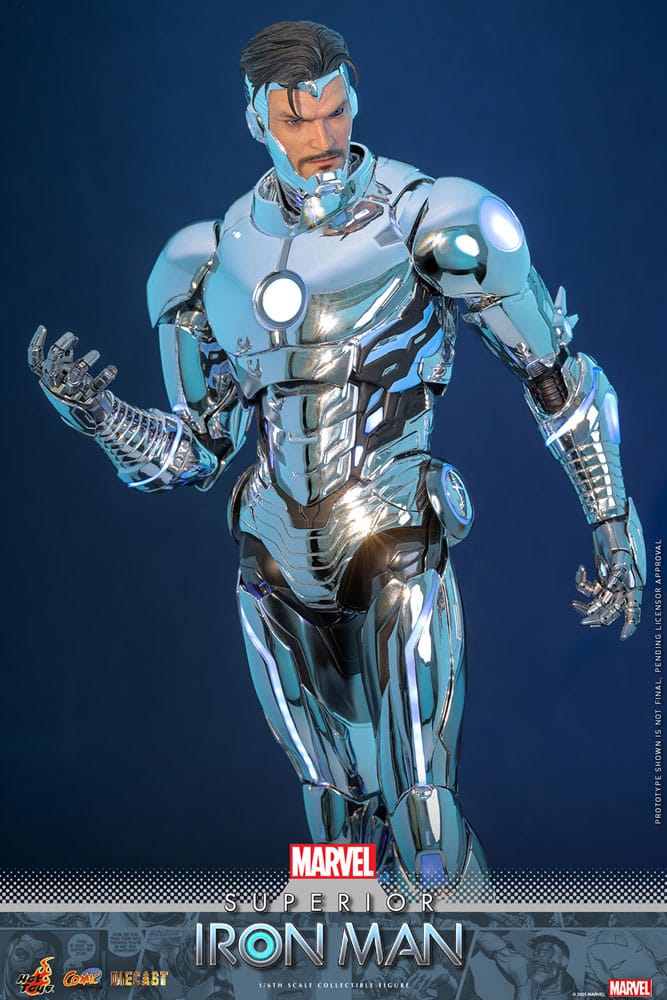 Marvel figurine Comic Masterpiece Diecast 1/6 Superior Iron Man 32 cm