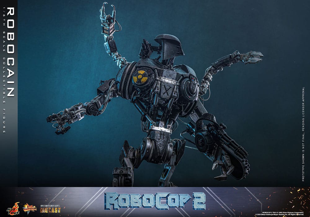 RoboCop 2 Movie Masterpiece Diecast 1/6 RoboCain 40 cm
