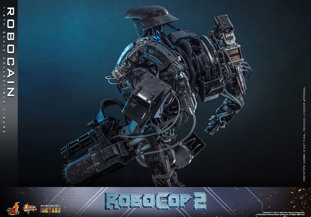 RoboCop 2 Movie Masterpiece Diecast 1/6 RoboCain 40 cm