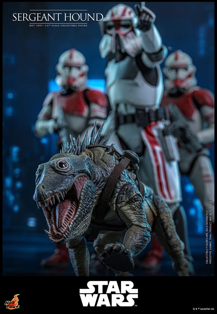 Star Wars: The Clone Wars figurine 1/6 Sergeant Hound 30 cm