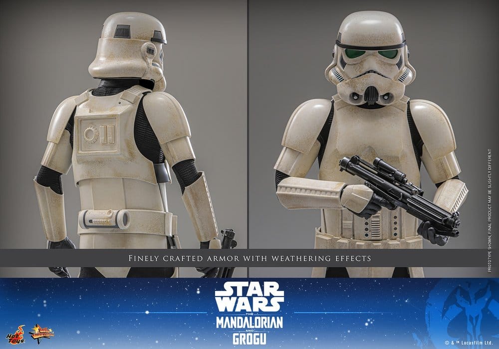 Star Wars: The Mandalorian & Grogu Movie Masterpiece figurine 1/6 Imperial Remnant Stormtrooper 30 cm
