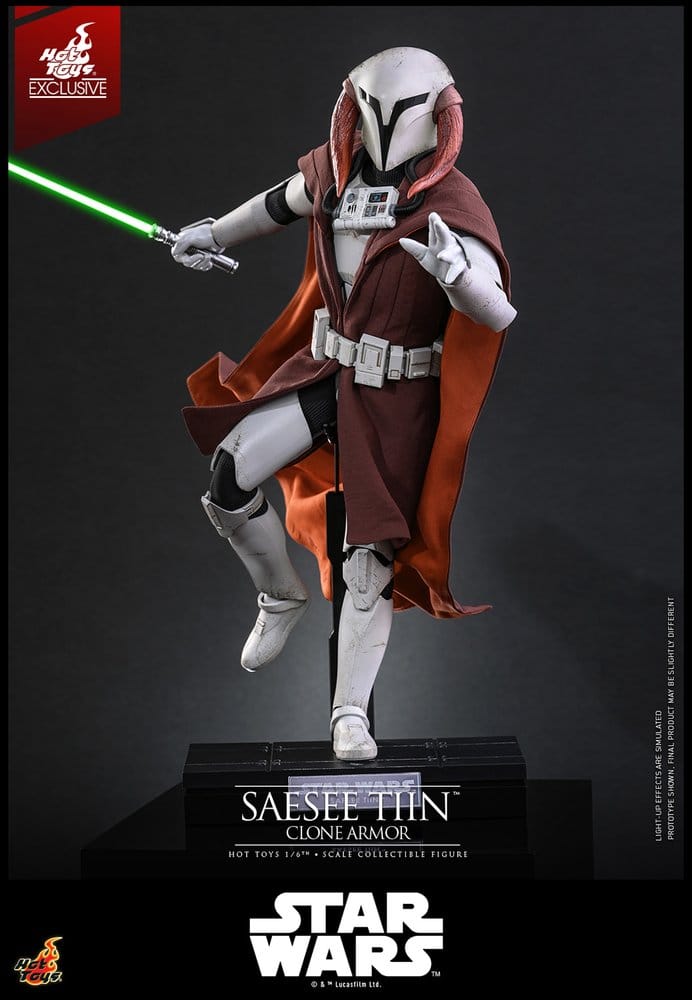Star Wars: The Clone Wars Television Masterpiece figurine 1/6 Saesee Tiin (Clone Armor) (Hot Toys Exclusive) 32 cm
