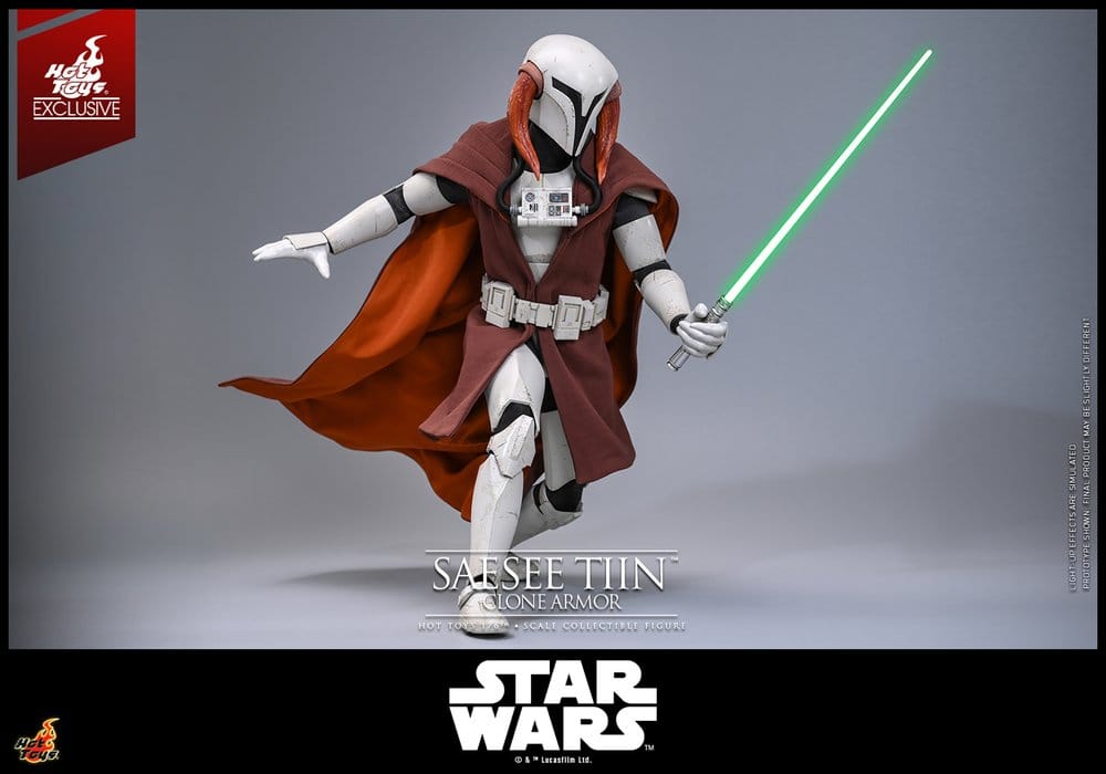 Star Wars: The Clone Wars Television Masterpiece figurine 1/6 Saesee Tiin (Clone Armor) (Hot Toys Exclusive) 32 cm