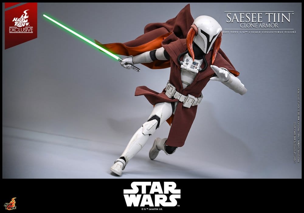 Star Wars: The Clone Wars Television Masterpiece figurine 1/6 Saesee Tiin (Clone Armor) (Hot Toys Exclusive) 32 cm
