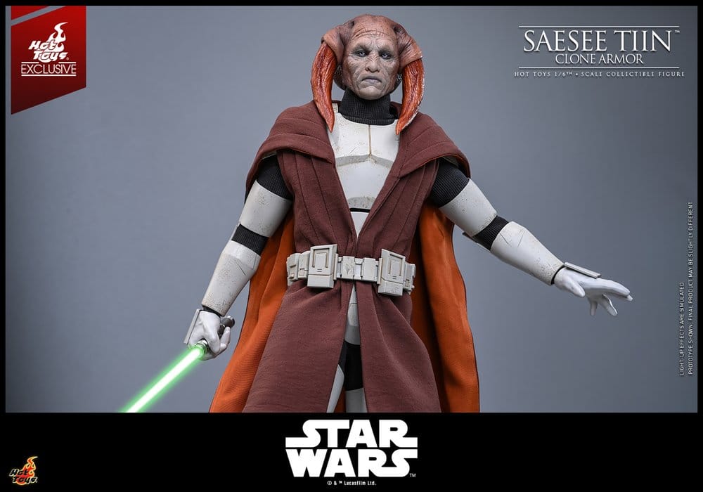 Star Wars: The Clone Wars Television Masterpiece figurine 1/6 Saesee Tiin (Clone Armor) (Hot Toys Exclusive) 32 cm