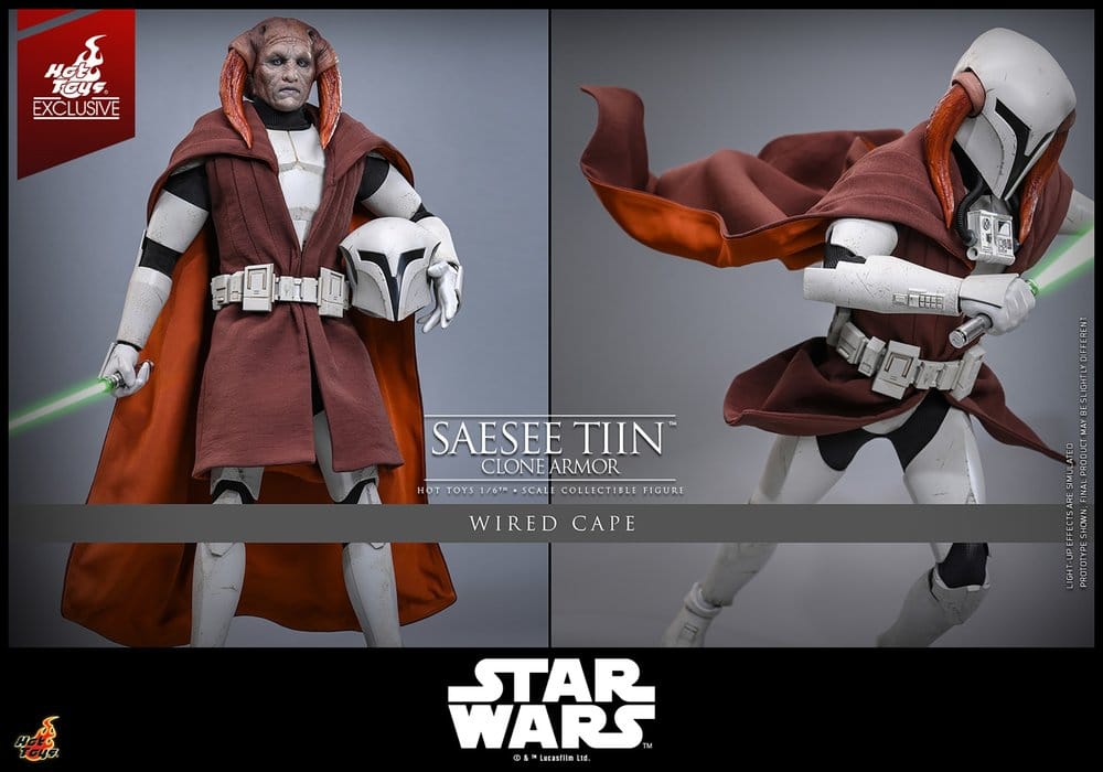 Star Wars: The Clone Wars Television Masterpiece figurine 1/6 Saesee Tiin (Clone Armor) (Hot Toys Exclusive) 32 cm