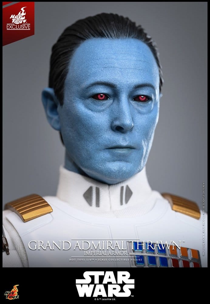 Star Wars: Rebels Television Masterpiece figurine 1/6 Grand Admiral Thrawn (Imperial Armor) Hot Toys Exclusive 32 cm