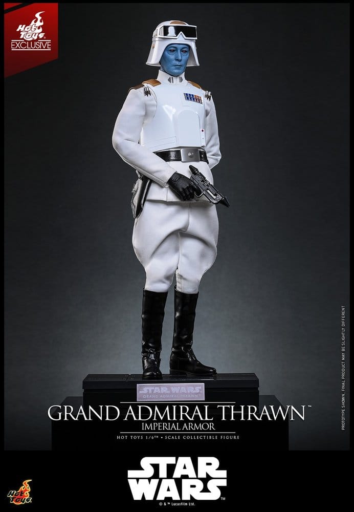 Star Wars: Rebels Television Masterpiece figurine 1/6 Grand Admiral Thrawn (Imperial Armor) Hot Toys Exclusive 32 cm