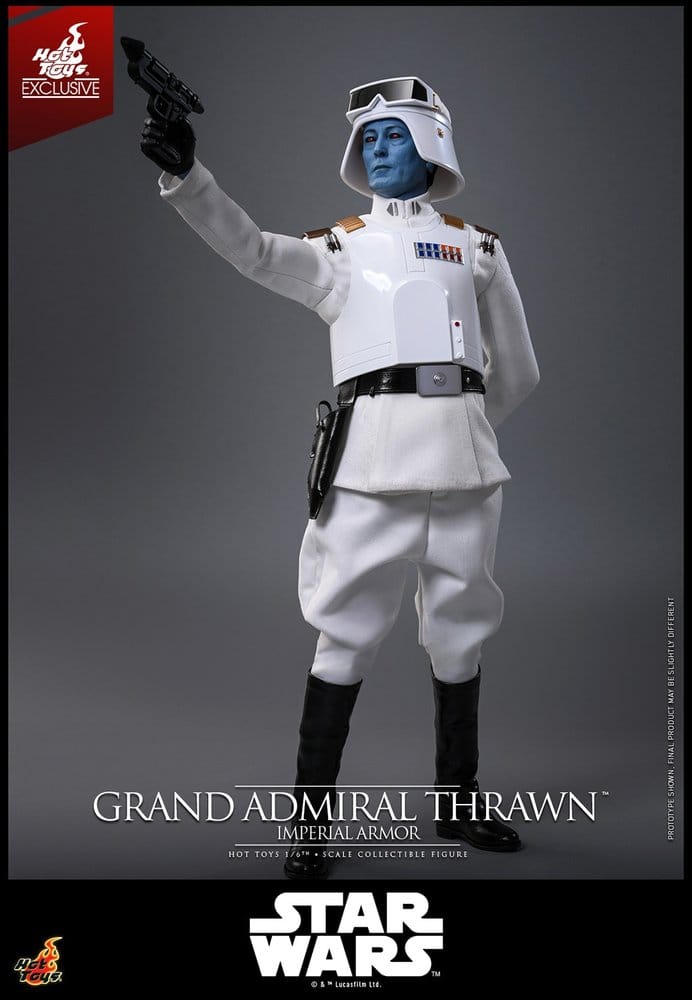 Star Wars: Rebels Television Masterpiece figurine 1/6 Grand Admiral Thrawn (Imperial Armor) Hot Toys Exclusive 32 cm