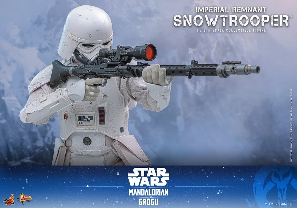Star Wars: The Mandalorian & Grogu Movie Masterpiece figurine 1/6 Imperial Remnant Snowtrooper 30 cm