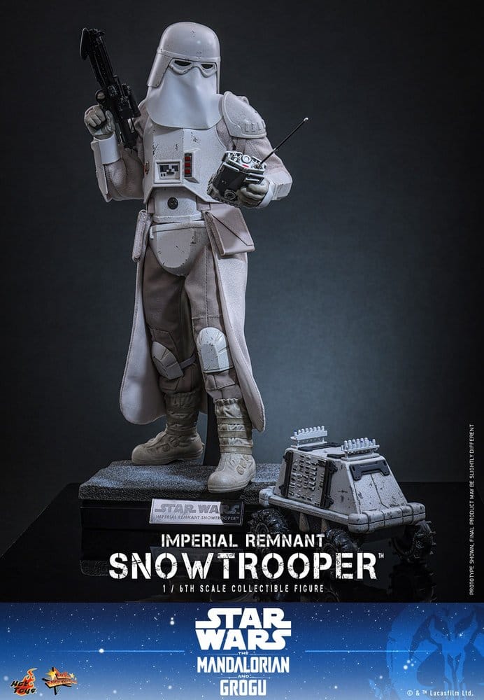 Star Wars: The Mandalorian & Grogu Movie Masterpiece figurine 1/6 Imperial Remnant Snowtrooper 30 cm