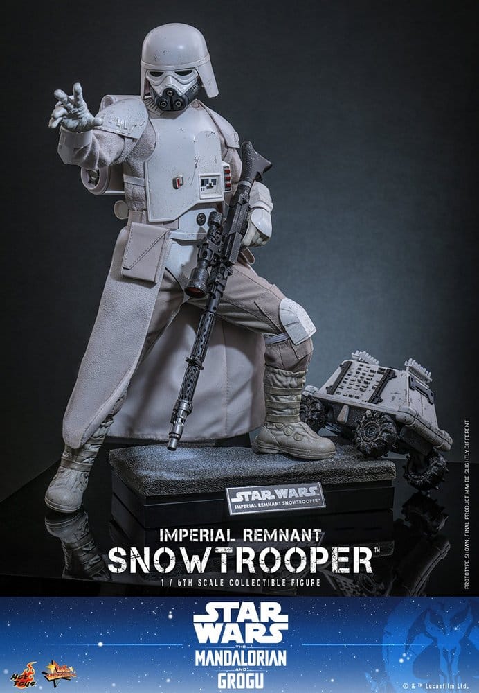 Star Wars: The Mandalorian & Grogu Movie Masterpiece figurine 1/6 Imperial Remnant Snowtrooper 30 cm