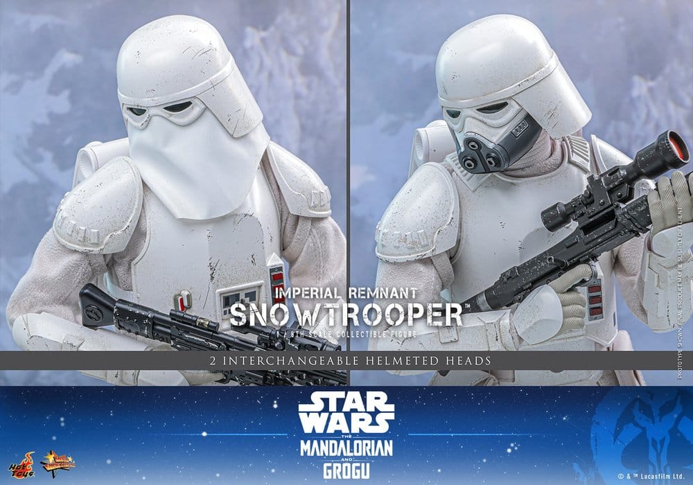 Star Wars: The Mandalorian & Grogu Movie Masterpiece figurine 1/6 Imperial Remnant Snowtrooper 30 cm