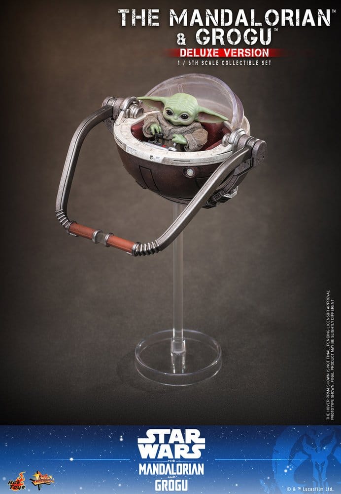 Star Wars: The Mandalorian & Grogu Movie Masterpiece figurine 1/6 The Mandalorian and Grogu (Deluxe Version) 31 cm