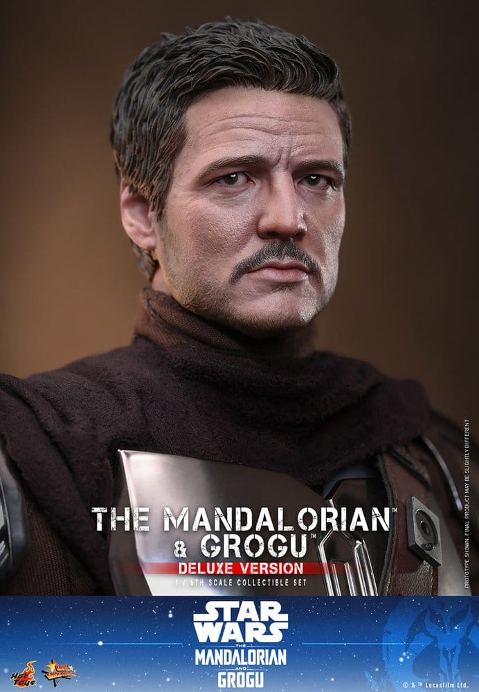Star Wars: The Mandalorian & Grogu Movie Masterpiece figurine 1/6 The Mandalorian and Grogu (Deluxe Version) 31 cm
