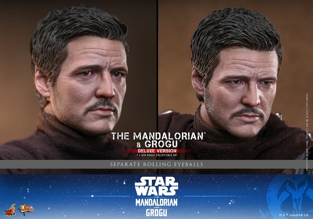 Star Wars: The Mandalorian & Grogu Movie Masterpiece figurine 1/6 The Mandalorian and Grogu (Deluxe Version) 31 cm