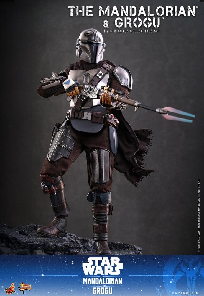Star Wars: The Mandalorian & Grogu Movie Masterpiece figurine 1/6 The Mandalorian and Grogu 31 cm