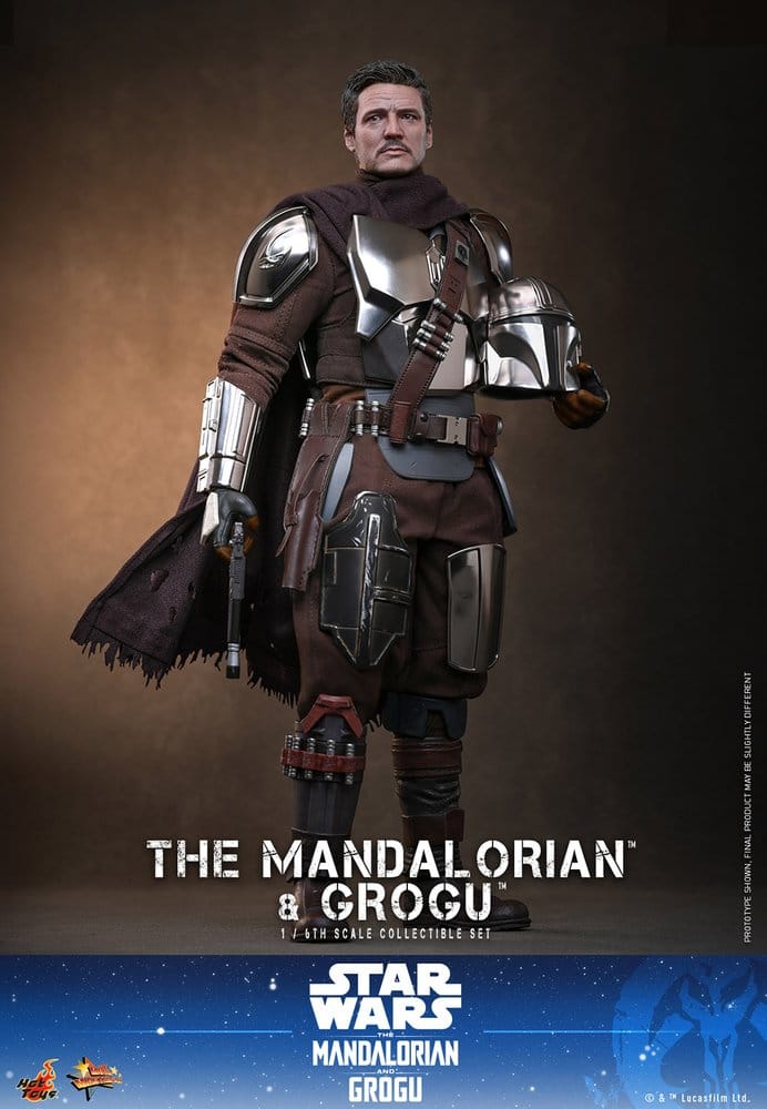 Star Wars: The Mandalorian & Grogu Movie Masterpiece figurine 1/6 The Mandalorian and Grogu 31 cm