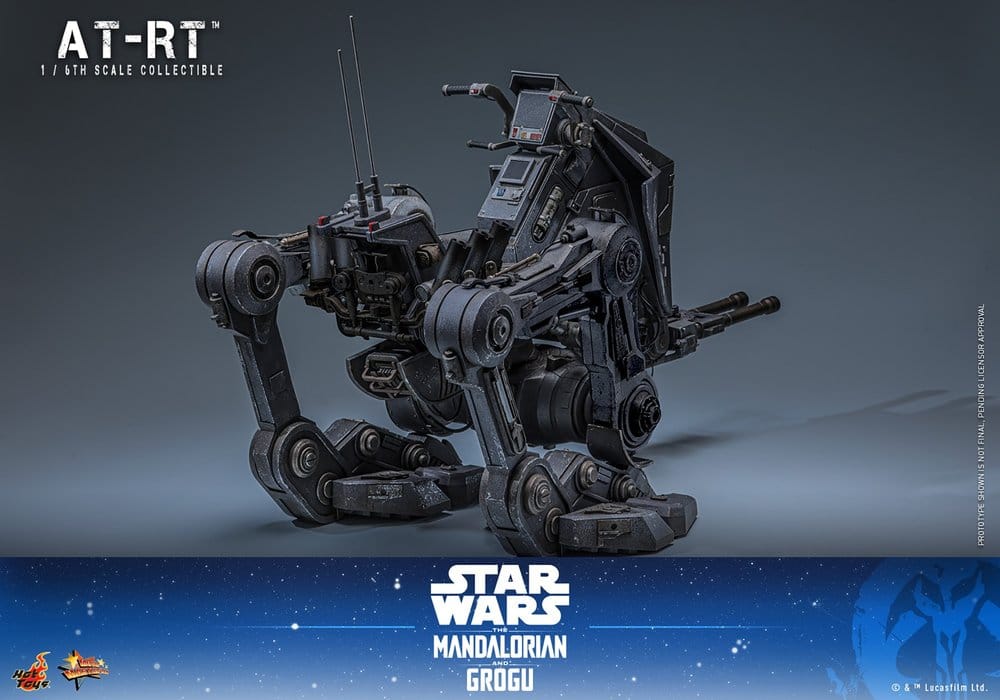 Star Wars: The Mandalorian & Grogu Movie Masterpiece set de figurines 1/6 Imperial Remnant AT-RT Driver & AT-RT 60 cm