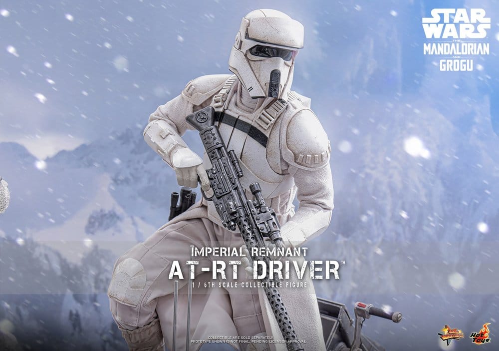 Star Wars: The Mandalorian & Grogu Movie Masterpiece figurine 1/6 Imperial Remnant AT-RT Driver 30 cm