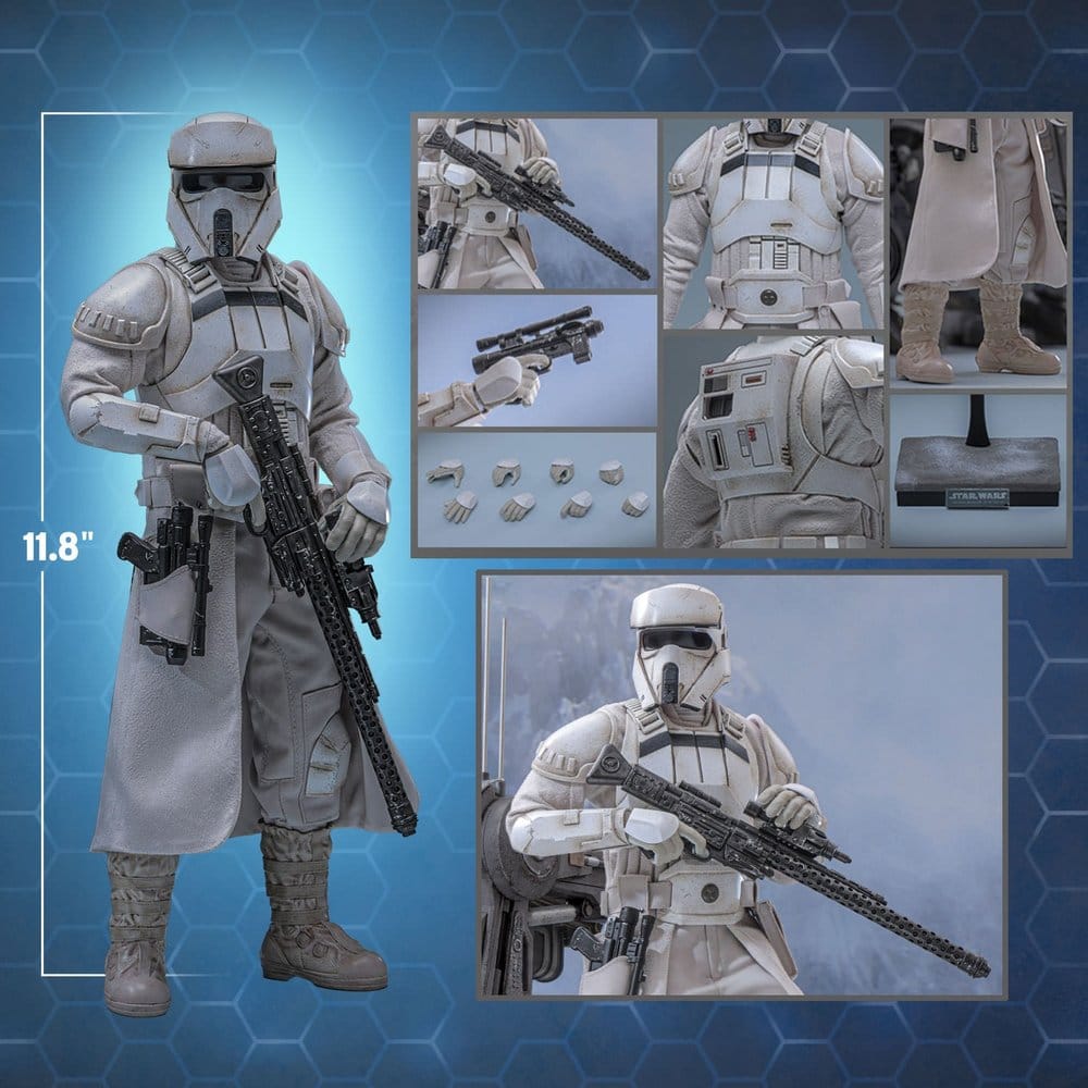 Star Wars: The Mandalorian & Grogu Movie Masterpiece figurine 1/6 Imperial Remnant AT-RT Driver 30 cm