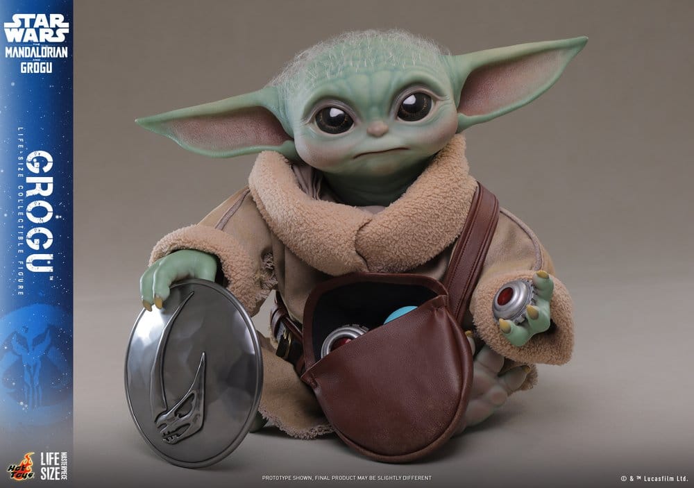 Star Wars: The Mandalorian & Grogu figurine taille réelle Grogu 38 cm