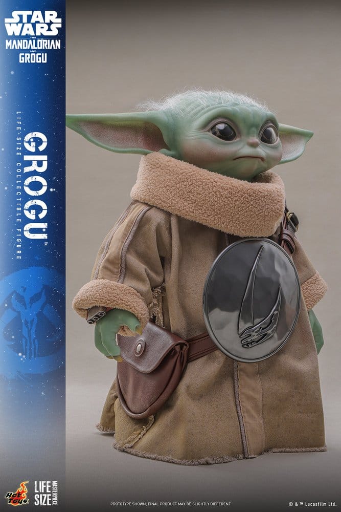 Star Wars: The Mandalorian & Grogu figurine taille réelle Grogu 38 cm