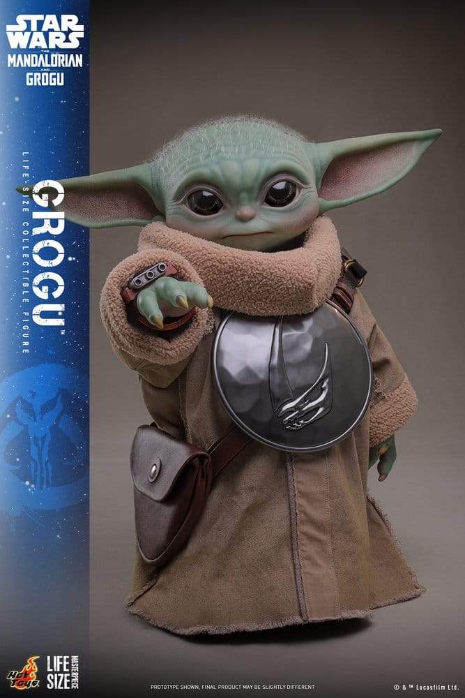 Star Wars: The Mandalorian & Grogu figurine taille réelle Grogu 38 cm