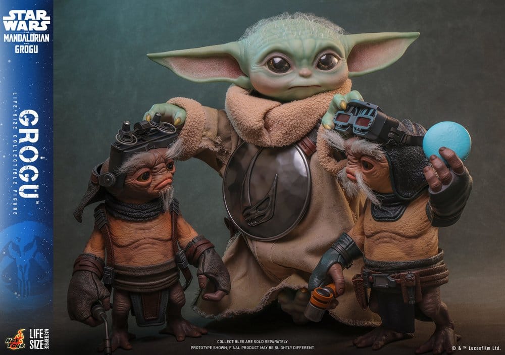 Star Wars: The Mandalorian & Grogu figurine taille réelle Grogu 38 cm