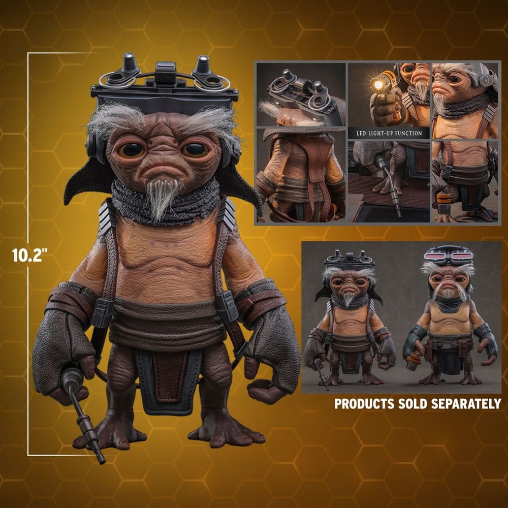 Star Wars: The Mandalorian & Grogu Life-Size Masterpiece figurine taille réelle Keeto (Anzellan Droidsmith) 26 cm