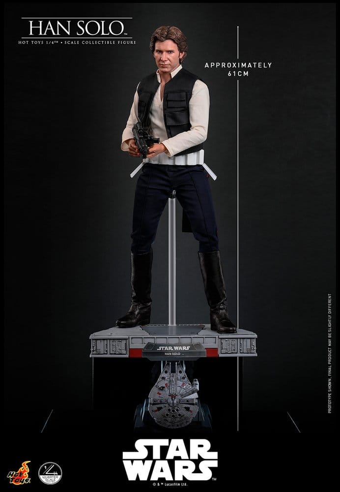 Star Wars Episode IV figurine 1/4 Han Solo 46 cm