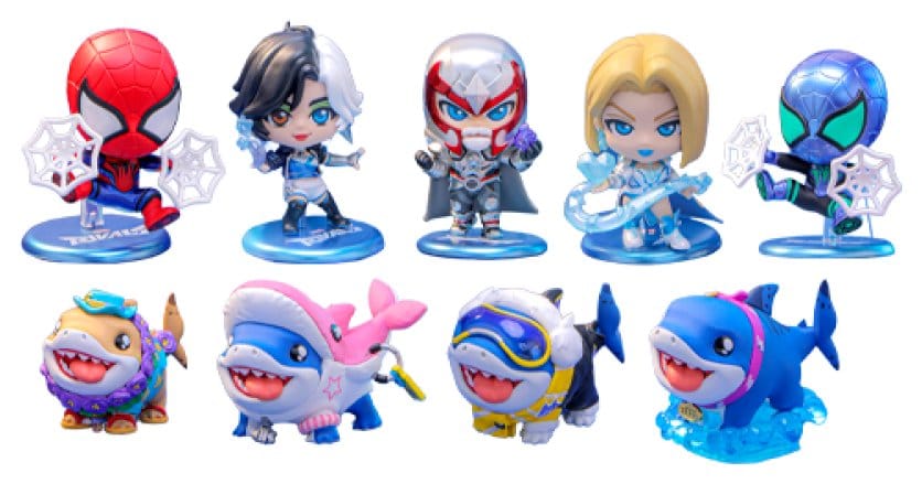Marvel Rivals présentoir boîte-mystère mini figurines Cosbi Marvel Rivals Cosbi Collection 10 cm (8)