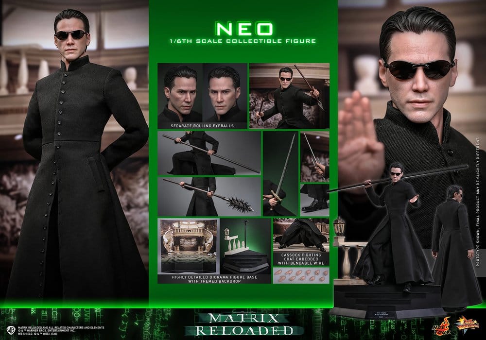 Matrix Movie Masterpiece 1/6 figurine Neo 31 cm