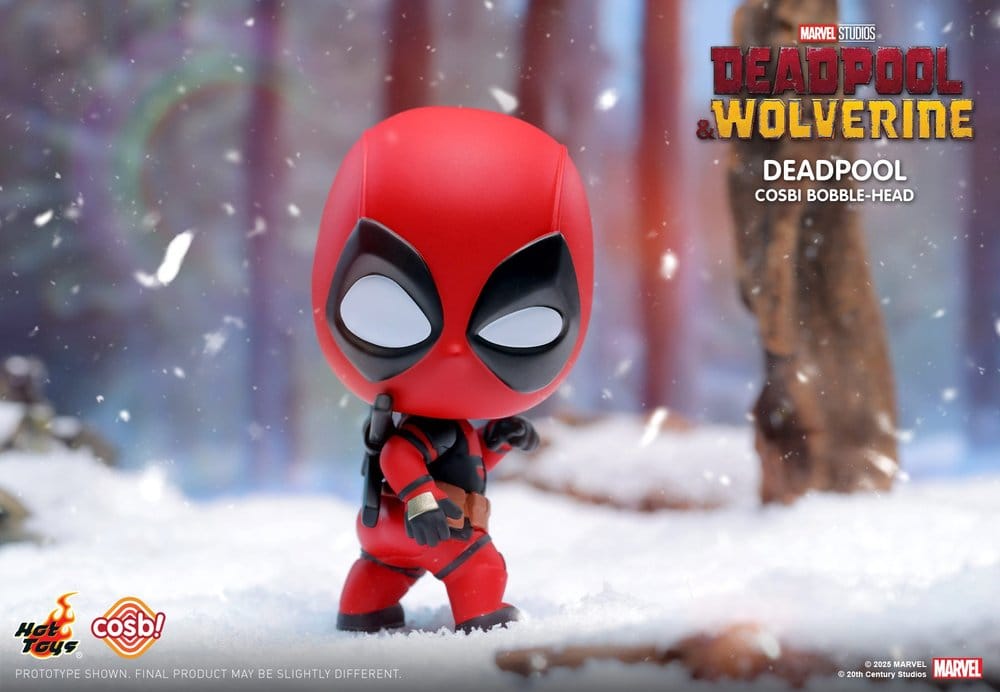 Deadpool & Wolverine Cosbi figurines mini 9 cm Series 2 Blind Box Display (8)