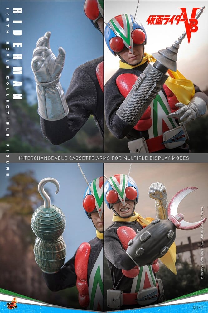 Kamen Rider figurine 1/6 Riderman 30 cm