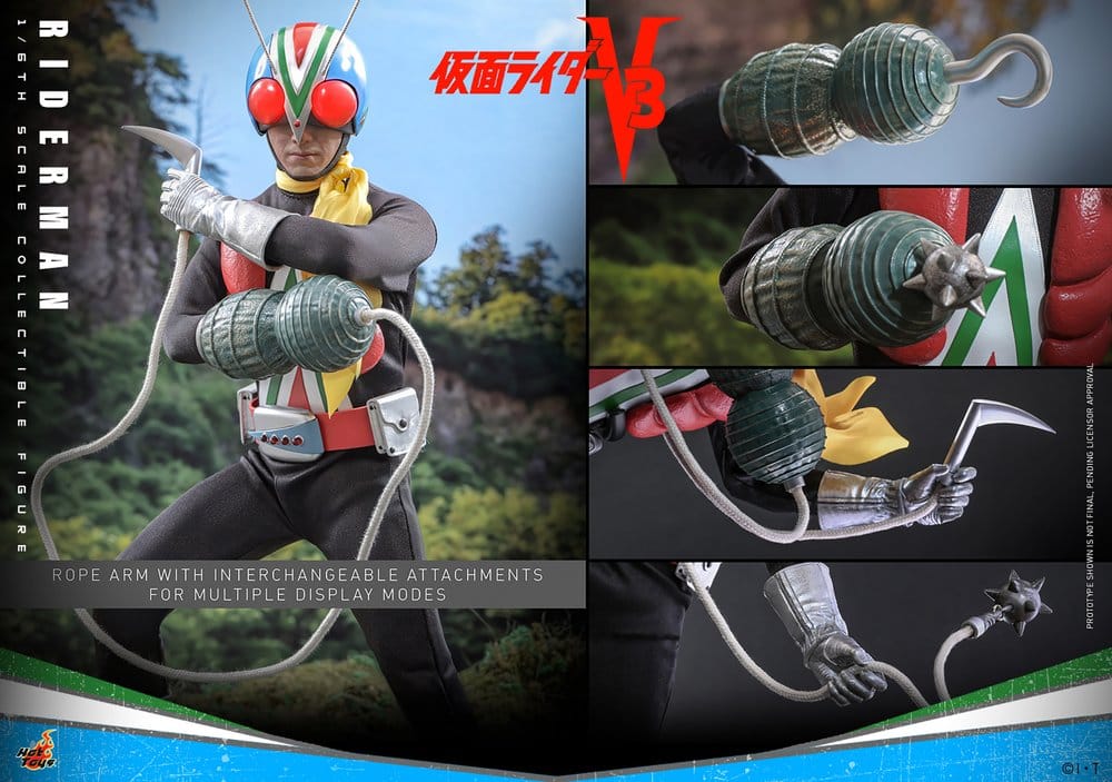 Kamen Rider figurine 1/6 Riderman 30 cm