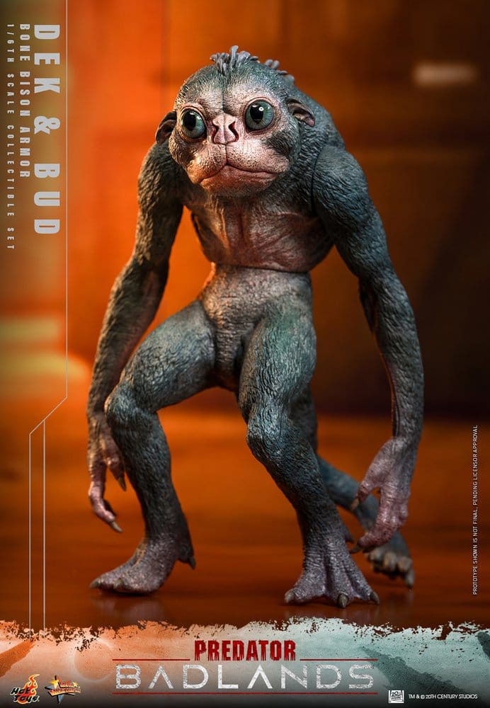 Predator: Badlands Movie Masterpiece pack 2 figurines 1/6 Dek (Bone Bison Armor) and Bud 31 cm