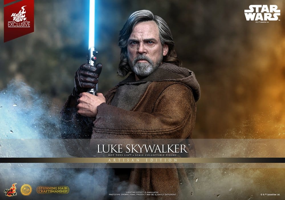 Star Wars : Les Derniers Jedi Movie Masterpiece figurine 1/6 Luke Skywalker (Artisan Edition) 29 cm