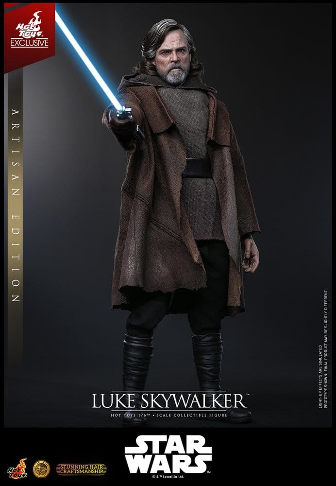 Star Wars : Les Derniers Jedi Movie Masterpiece figurine 1/6 Luke Skywalker (Artisan Edition) 29 cm