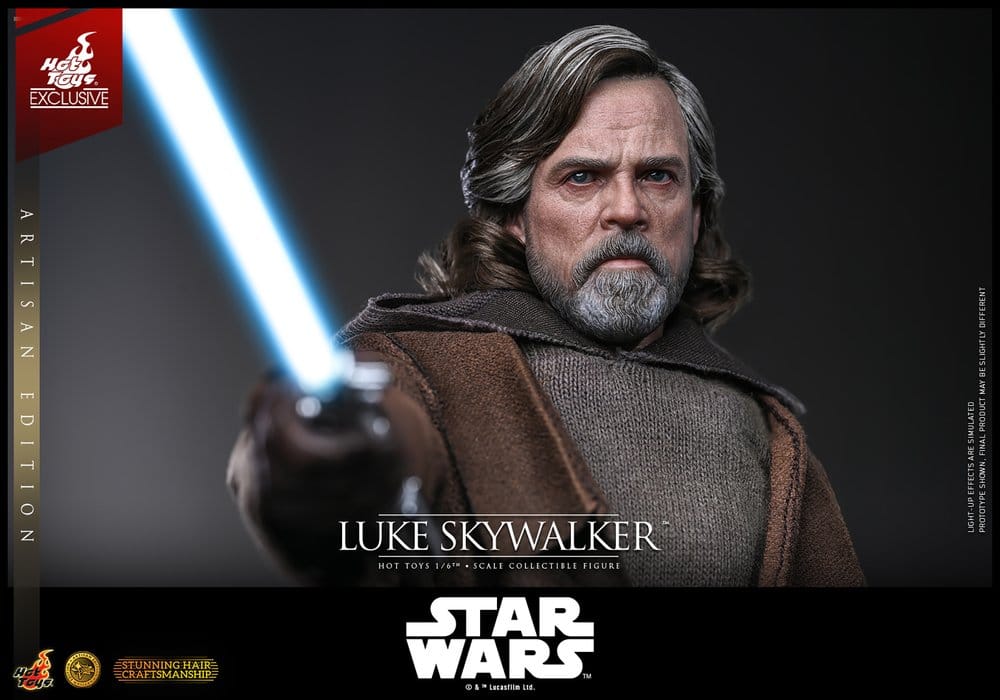Star Wars : Les Derniers Jedi Movie Masterpiece figurine 1/6 Luke Skywalker (Artisan Edition) 29 cm