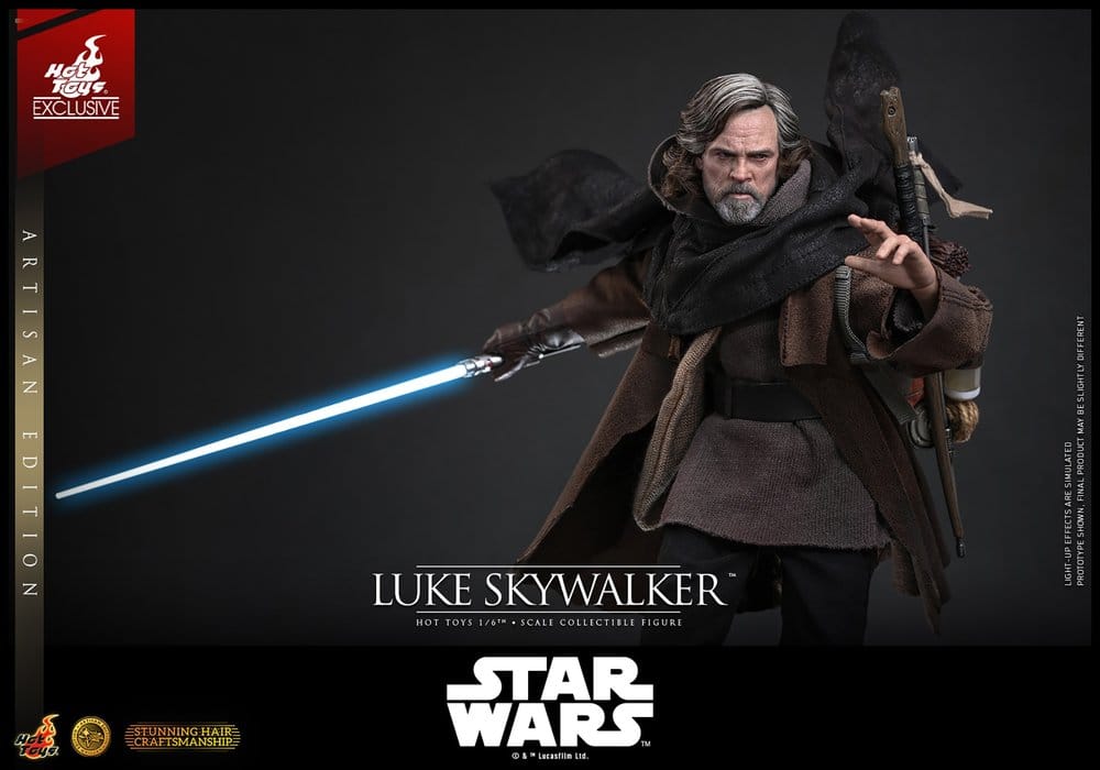Star Wars : Les Derniers Jedi Movie Masterpiece figurine 1/6 Luke Skywalker (Artisan Edition) 29 cm