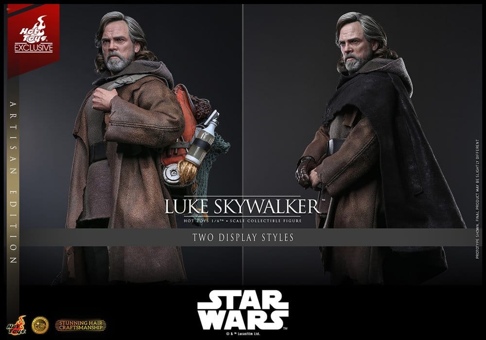 Star Wars : Les Derniers Jedi Movie Masterpiece figurine 1/6 Luke Skywalker (Artisan Edition) 29 cm