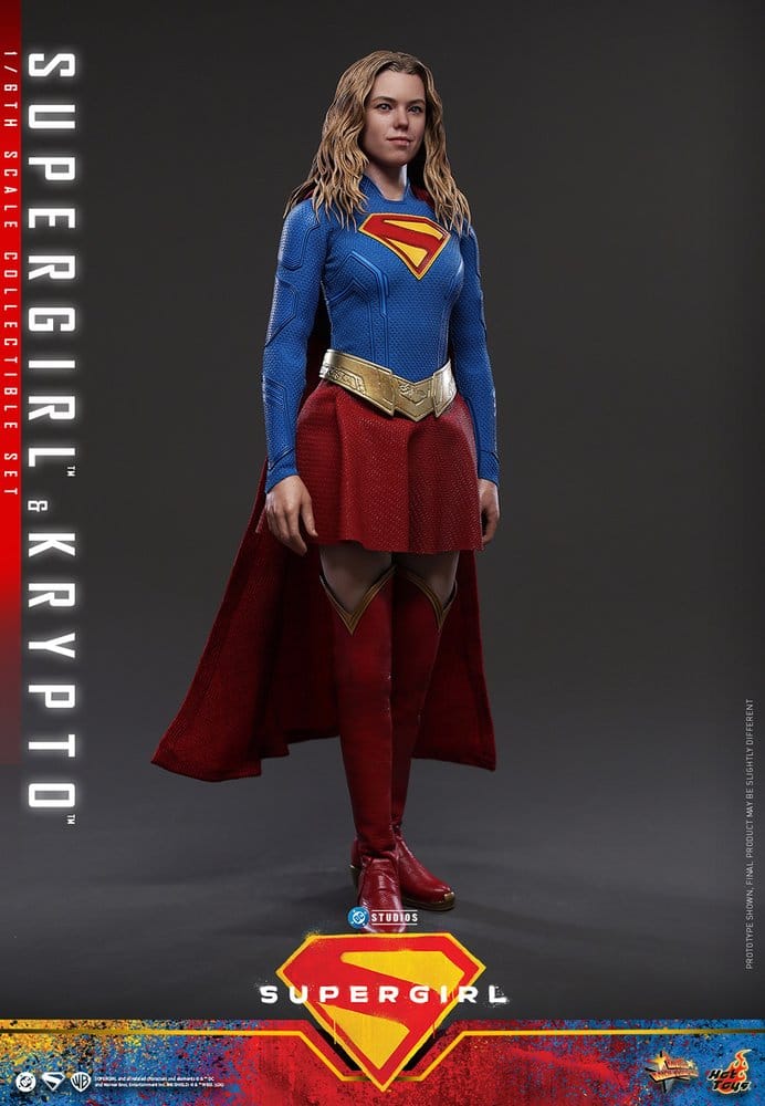 DC Comics Movie Masterpiece set de figurines Supergirl & Krypto 28 cm