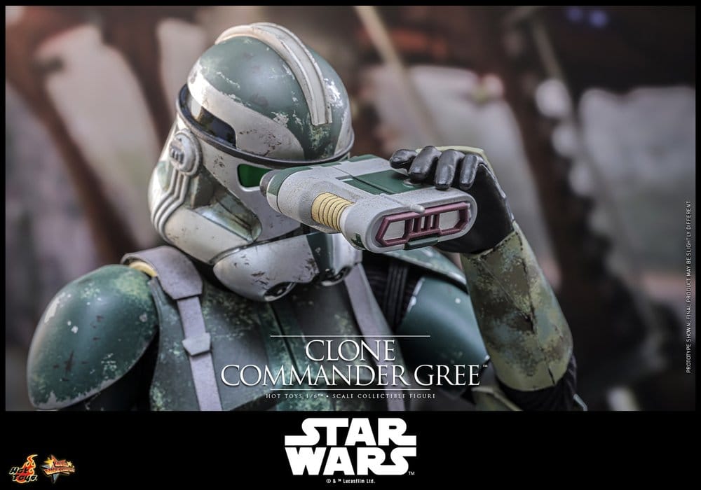 Star Wars Movie Masterpiece figurine 1/6 Clone Commander Gree 30 cm