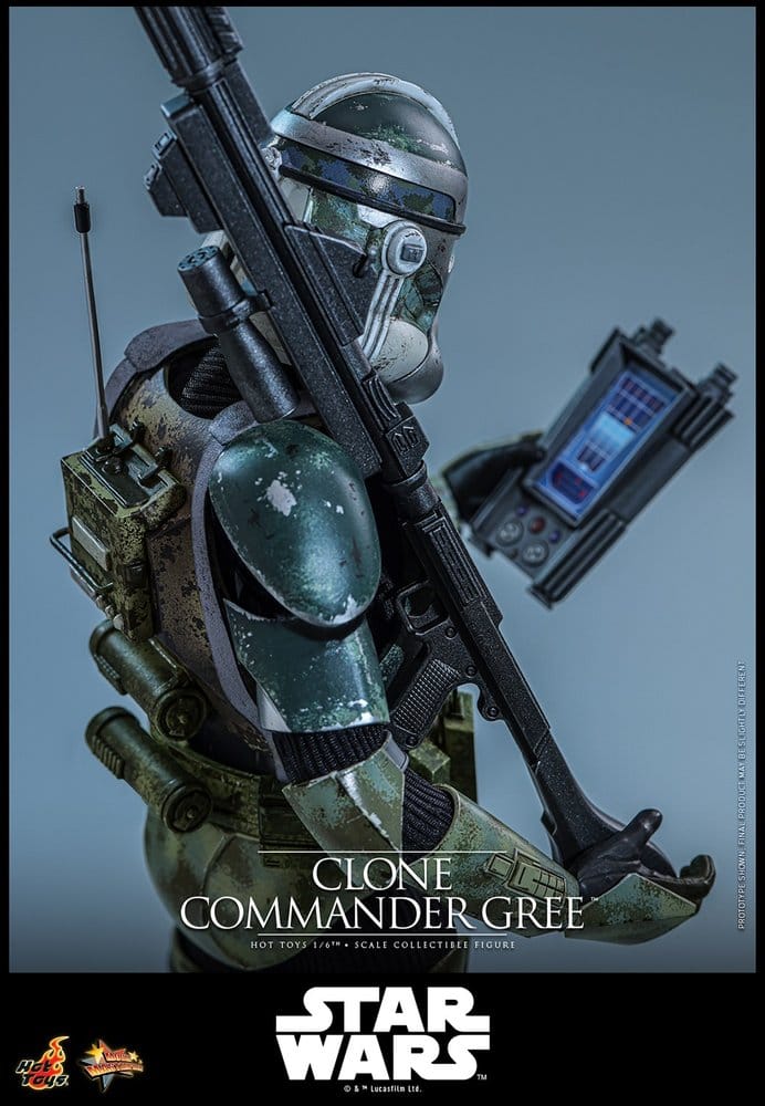 Star Wars Movie Masterpiece figurine 1/6 Clone Commander Gree 30 cm